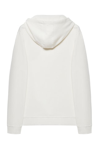 Sweat à capuche - Ecru