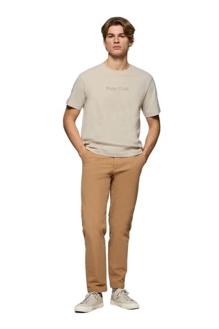 T-shirt relaxed - Beige