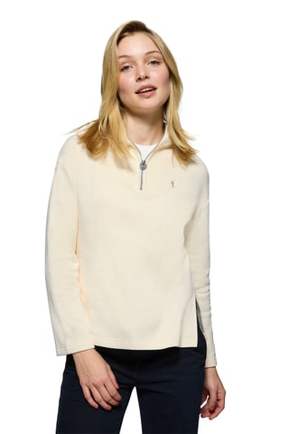 Sweat à capuche - Beige