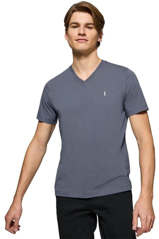 T-shirt regular - Bleu