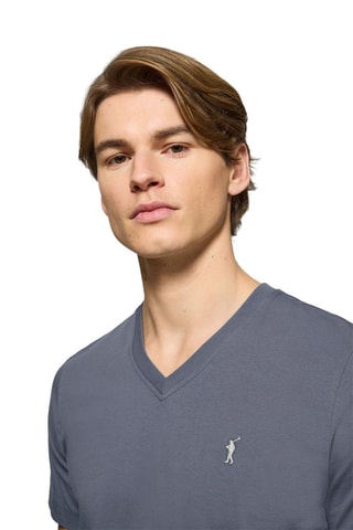 T-shirt regular - Bleu