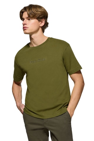 T-shirt relaxed - Vert