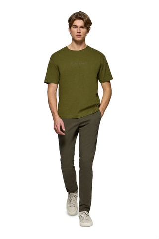 T-shirt relaxed - Vert