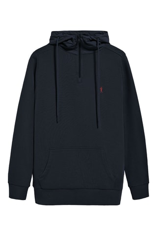 Sweat à capuche - Bleu marine