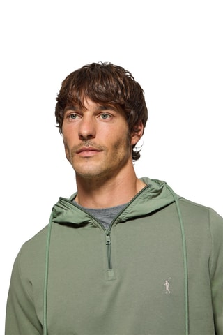 Sweat à capuche - Vert
