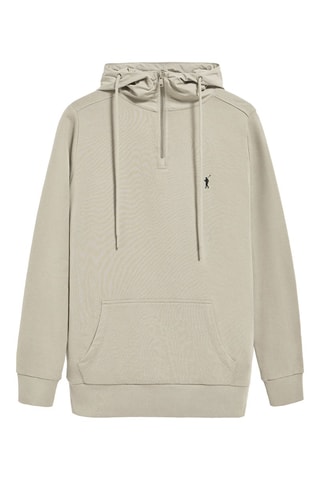 Sweat à capuche - Beige