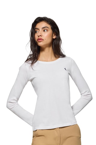 T-shirt regular - Blanc