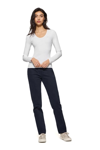T-shirt slim - Blanc