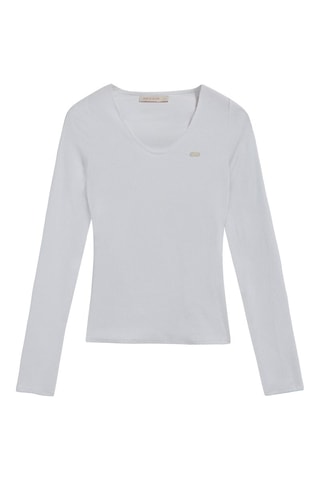 T-shirt slim - Blanc