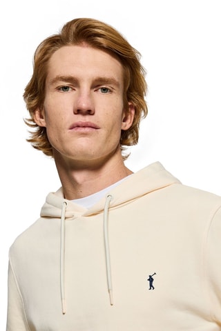 Sweat à capuche - Ecru