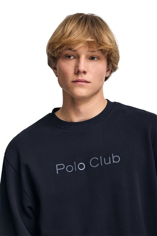 Sweat oversize - Bleu marine
