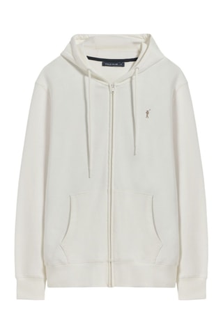 Sweat à capuche - Ecru