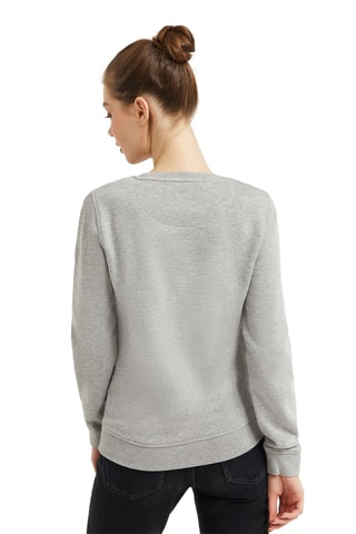 Sweat polaire Gris clair chiné