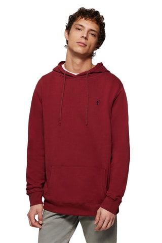 Sweat à capuche Bordeaux
