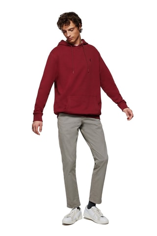 Sweat à capuche Bordeaux