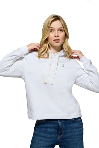 Sweat à capuche - Blanc