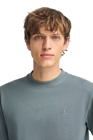 T-shirt regular - Bleu-gris