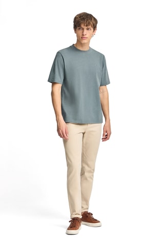 T-shirt regular - Bleu-gris