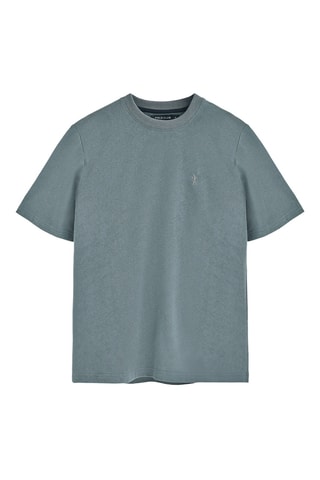 T-shirt regular - Bleu-gris