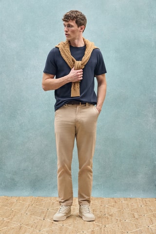 T-shirt regular - Bleu marine