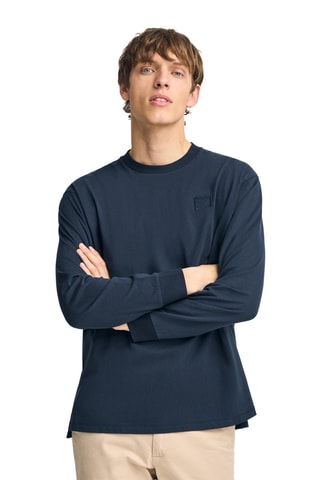 T-shirt oversize - Bleu marine