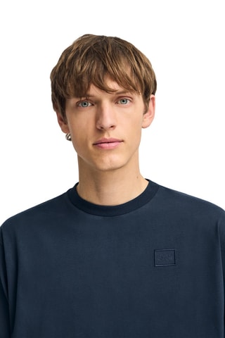 T-shirt oversize - Bleu marine