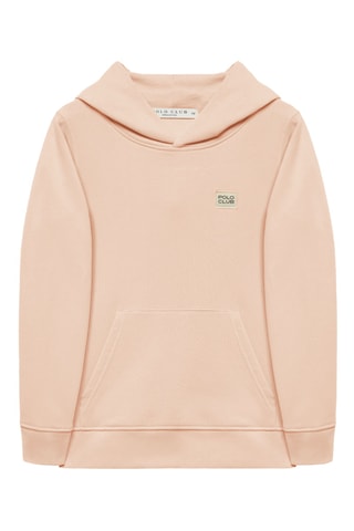 Sweat regular en coton biologique - Rose pâle