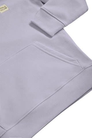 Sweat regular en coton biologique - Lavande