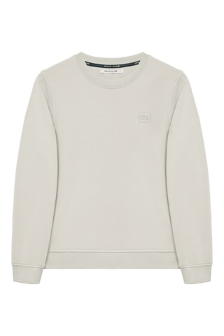 Sweat regular - Gris clair
