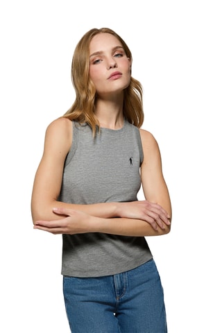 T-shirt - Gris chiné