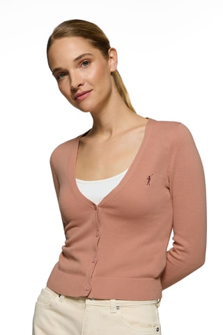 Gilet slim - Rose