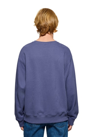Sweat oversize - Bleu