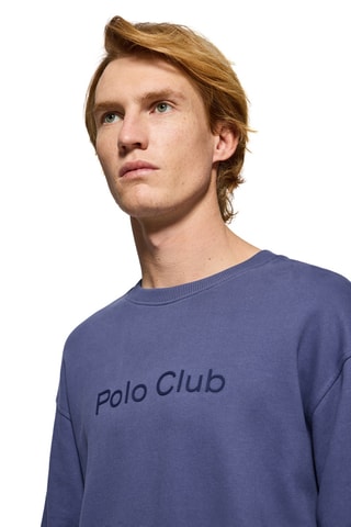 Sweat oversize - Bleu