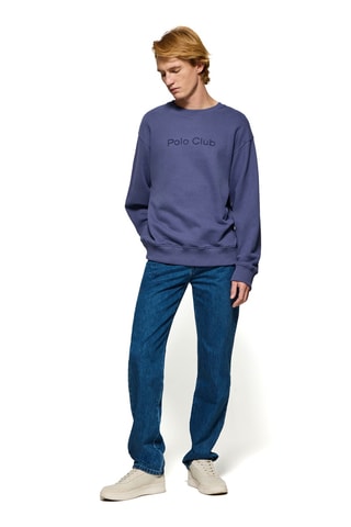 Sweat oversize - Bleu