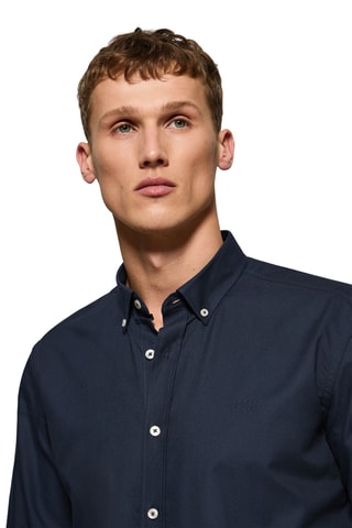 Chemise regular - Bleu marine
