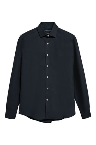 Chemise slim - Bleu marine