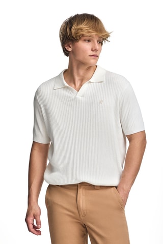 Pull en lin - Ecru