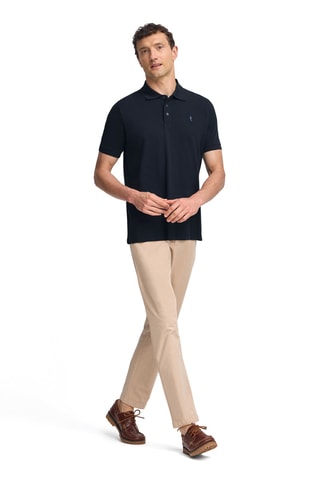 Polo regular - Bleu marine