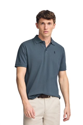 Polo regular - Bleu