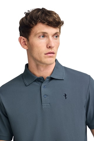 Polo regular - Bleu
