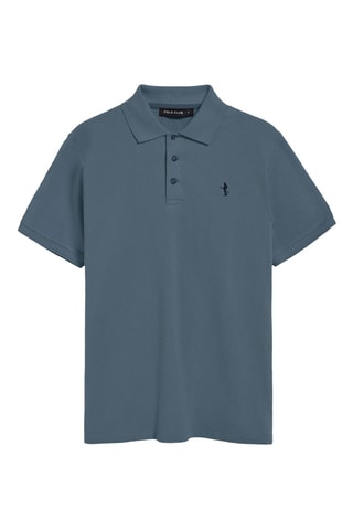 Polo regular - Bleu