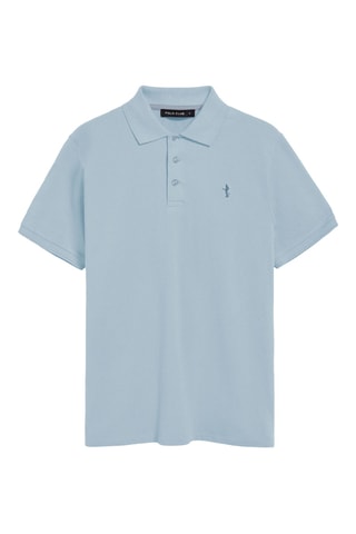 Polo regular - Bleu clair