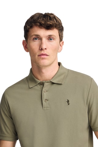 Polo regular - Kaki