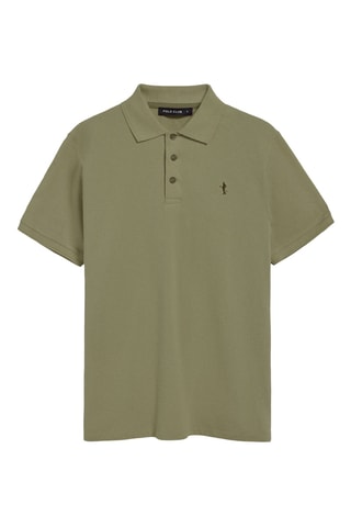 Polo regular - Kaki