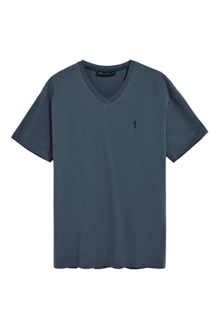 T-shirt regular - Bleu