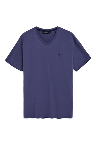 T-shirt regular - Bleu