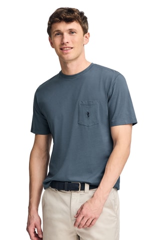 T-shirt regular - Bleu