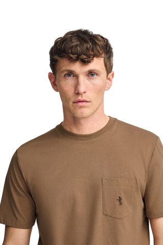 T-shirt regular - Marron