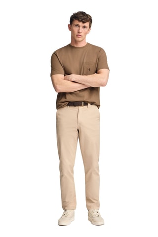 T-shirt regular - Marron