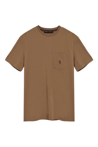 T-shirt regular - Marron
